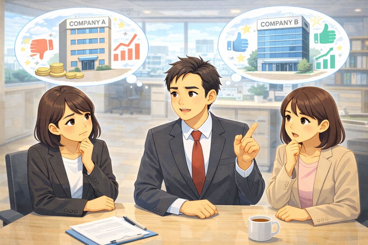 転職を考え始めた瞬間に、企業はもう評価されている