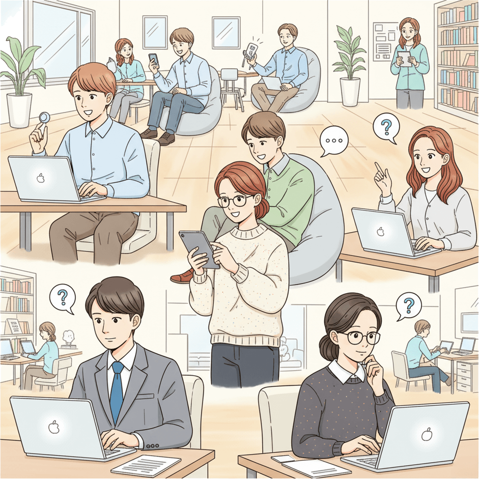 学生の就職活動スタイルの多様化