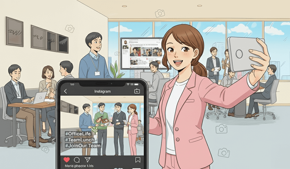 社員のリアルな発信を強化