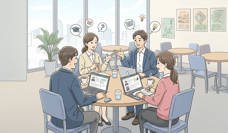 内定者同士・社員とのつながり強化