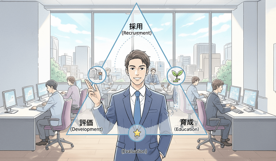 採用・育成・評価をつなぐ仕組みづくり